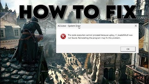How to fix Assassin