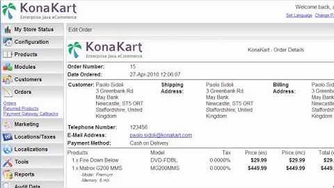 KonaKart demo with dotCMS- Part III of III
