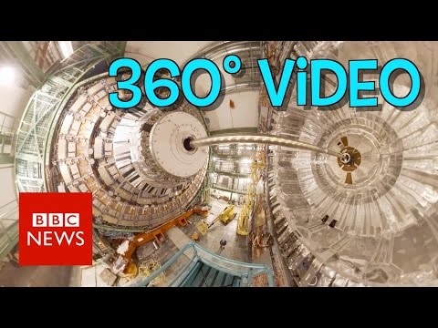 Step inside the Large Hadron Collider (360 video) - BBC News