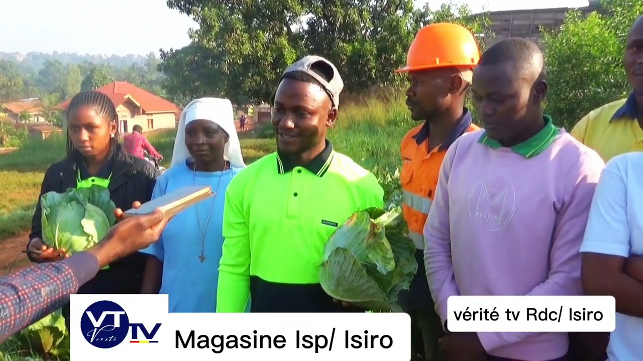 L'isp isiro procéde au lancement officiel de récolte des choux  source vérité tv Rdc/ Isiro 