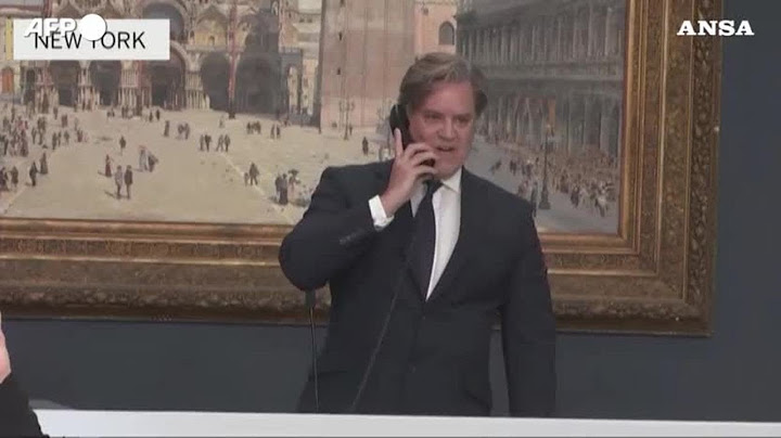 Botticelli da record: venduto per 92 milioni di dollari...