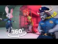 VR 360° – Zootopia 2: Nick Wilde &amp; Judy Hopps in a Prison Break | VR 8K