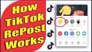 How To Repost Video On Tiktok Tiktok Repost What Does Repost Mean On Tiktok