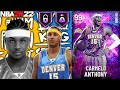 END GAME CARMELO ANTHONY GAMEPLAY! MELO IS THE TOP SHOOTING GUARD IN NBA 2K22 MyTEAM!