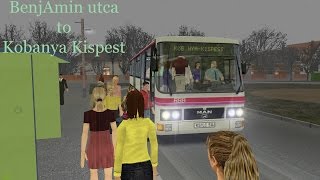 Omsi 2 Delpest- 184 BenjAmin utca to Kobanya Kispest
