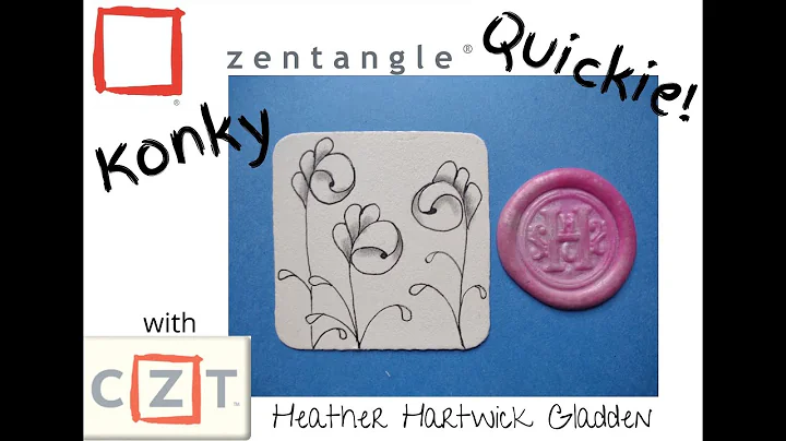 Konky | Zentangle Quickie