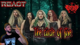 | REACT | BURNING WITCHES - THE CIRCLE OF FIVE | HEAVY METAL IS BACK |