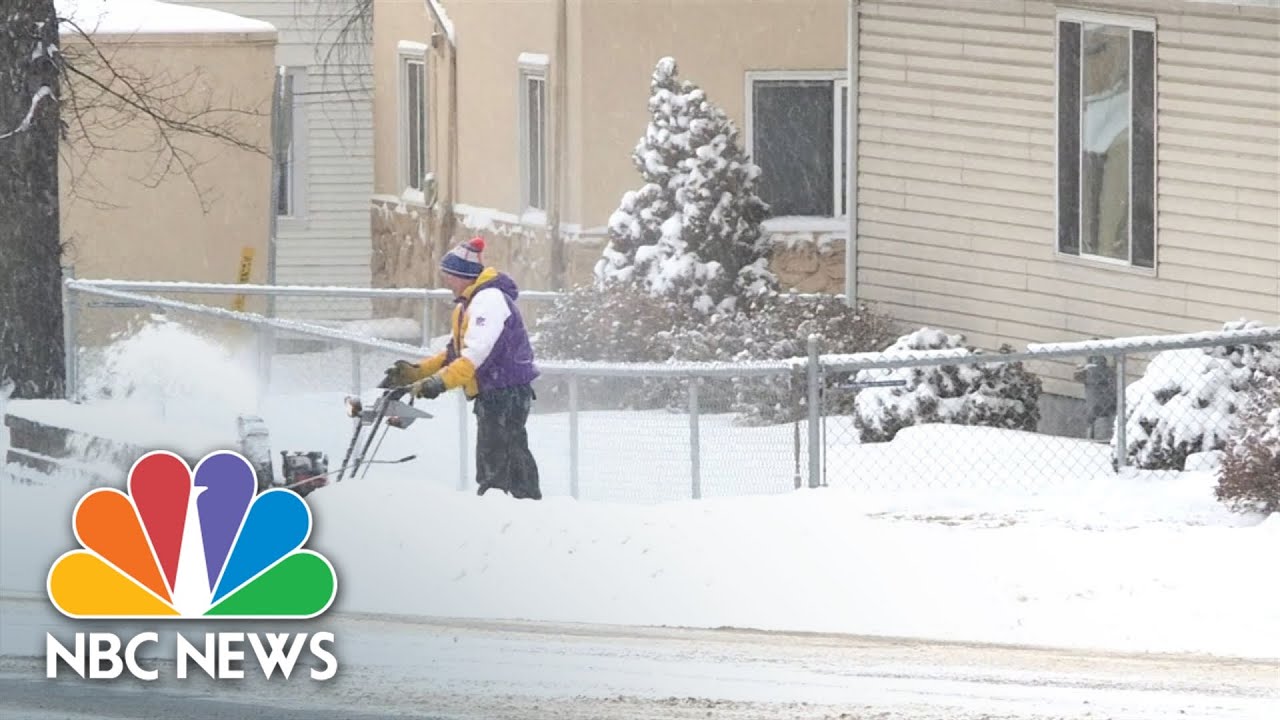 Western U.S. Sees Rare White Christmas