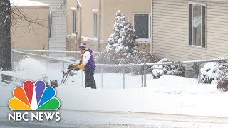 Western U.S. Sees Rare White Christmas
