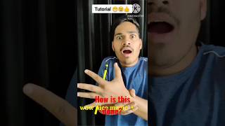 wait for end 😱 Tutorial video | How is the magic | #hand #shorts #waitforend #tutorial