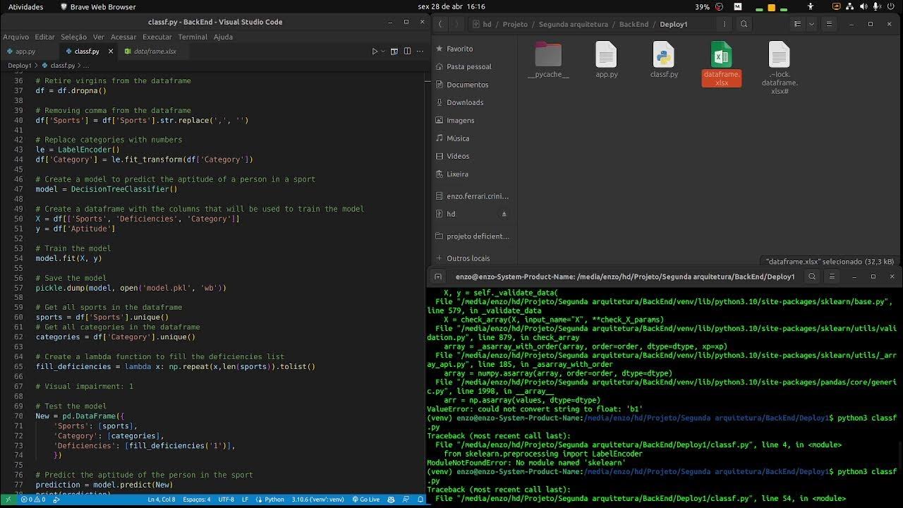 Python: Classification Algorithm with API - YouTube