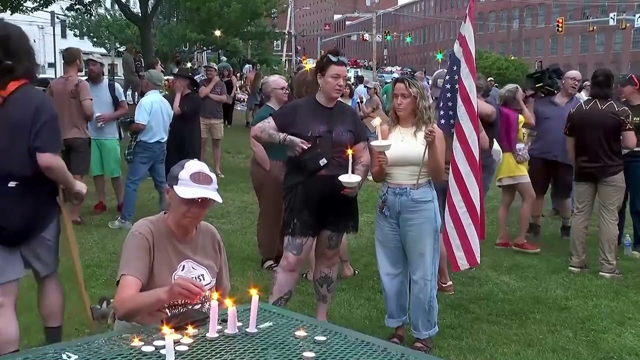 Vigil held in Maine after fatal ICE shooting
