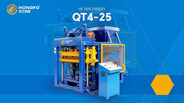 HF Machinery QT4-2 Block Machine#blockmakingmachine