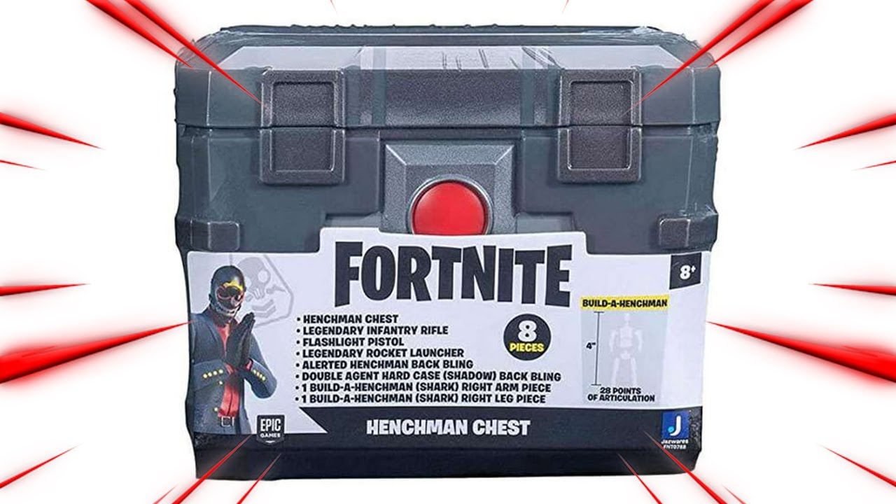 GI Joe Fortnite Henchman LOOT CRATE UNBOX Review