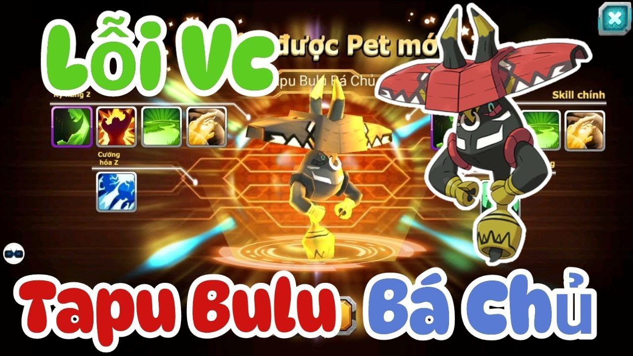 Poke Đại Chiến | Review Tapu Bulu Bá Chủ - Mạnh hay yếu ? Cú Lừa Của Game !!!