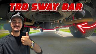 The Most HYPED Tundra Mod EVER! Is It Worth It?! TRD Sway Bar Review!