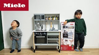 【Miele】ままごとキッチンの紹介レビュー/toy kitchen