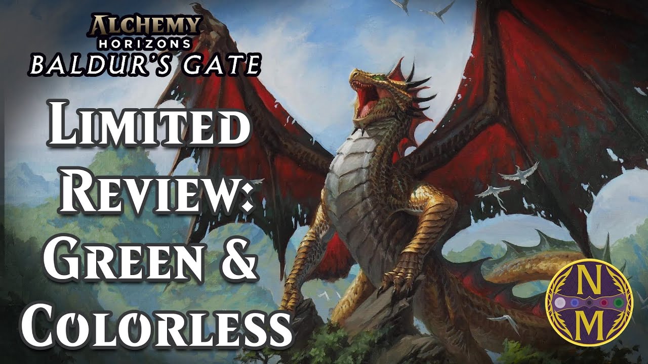 Alchemy Horizons: Baldur's Gate Set Review - Green & Colorless | Magic: the Gathering | MTG Arena