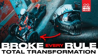Moto Helmet To Custom Can Am Ryker Paint Job
