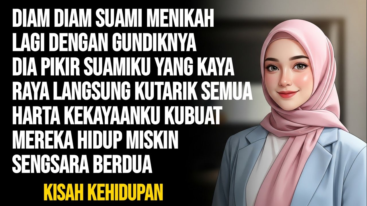 SUAMI MENIKAH LAGI DENGAN GUNDIKNYA - KUTARIK SEMUA HARTA DAN KEKAYAANKU KUBUAT MEREKA MENDERITA
