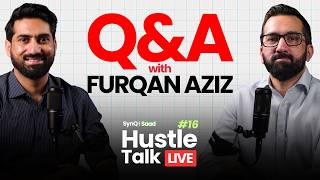 Sales, Lead Gen & LinkedIn Secret Sauce | Hustle Talk LIVE #16 ft. Furqan Aziz