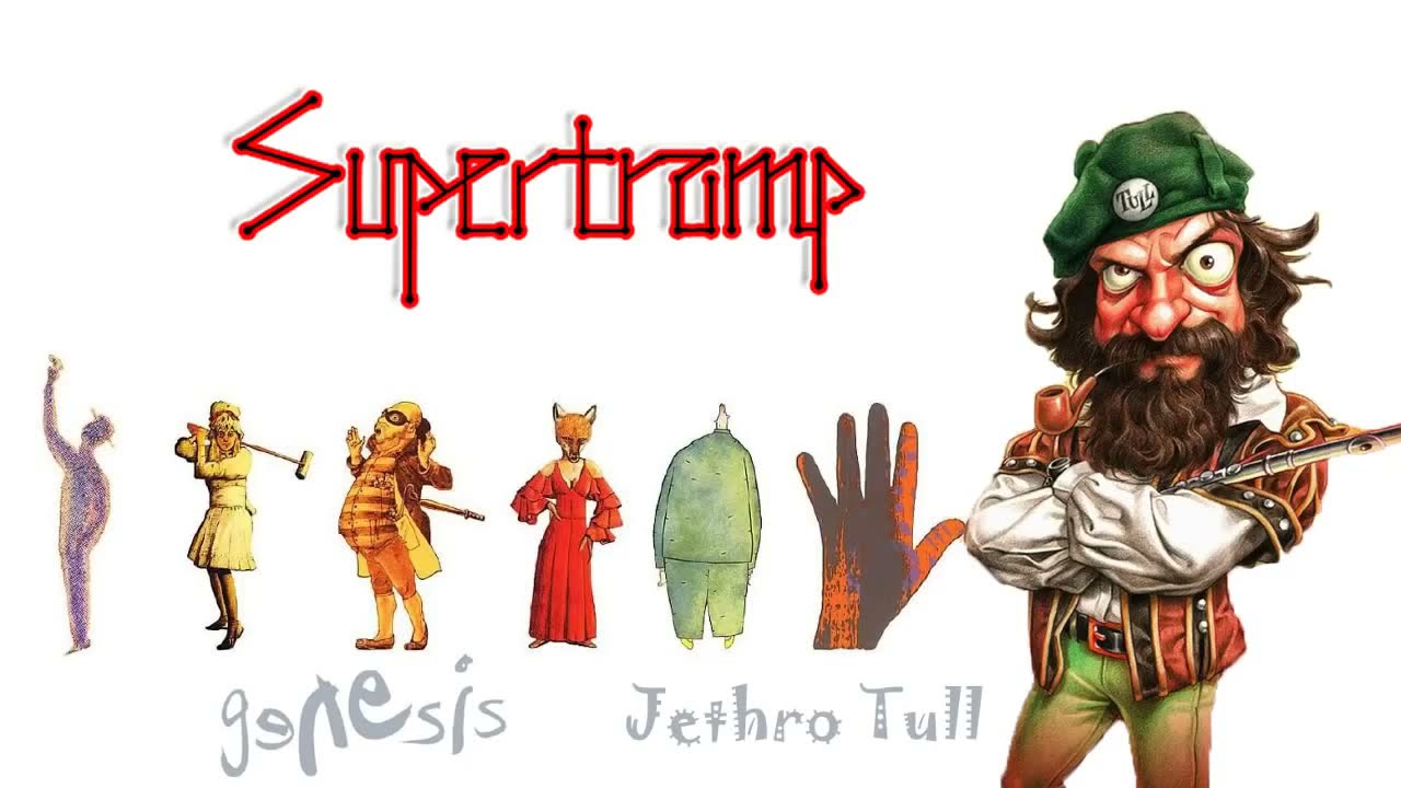 Greatest Hits - Supertramp And Genesis, Jethro Tull MegaMix Big Hits 💖 Progressive Rock Collection