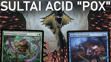 BOUNCING REALITY! Pauper Sultai Reality Acid "Pox". Budget MTG