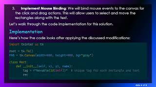 Moving Multiple Objects Together in Tkinter Canvas