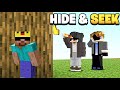 Minecraft HIDE &amp; SEEK with Noobs || (HINDI)