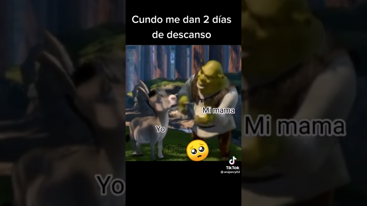 Yo no tengo amigos #shrek #burro #descanso #mama #amigos - YouTube
