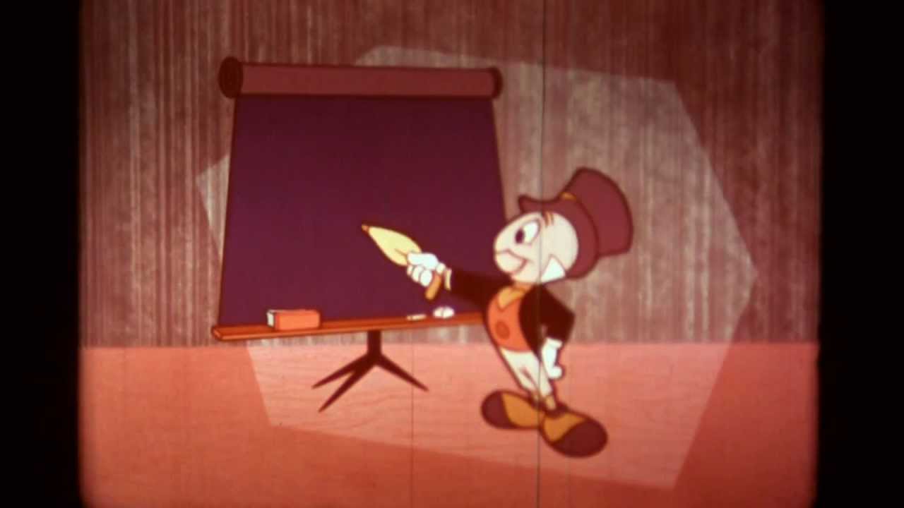 You and Your Food Jiminy Cricket The Human Animal Disney Cartoon 16mm Short  film Hbvideos - YouTube