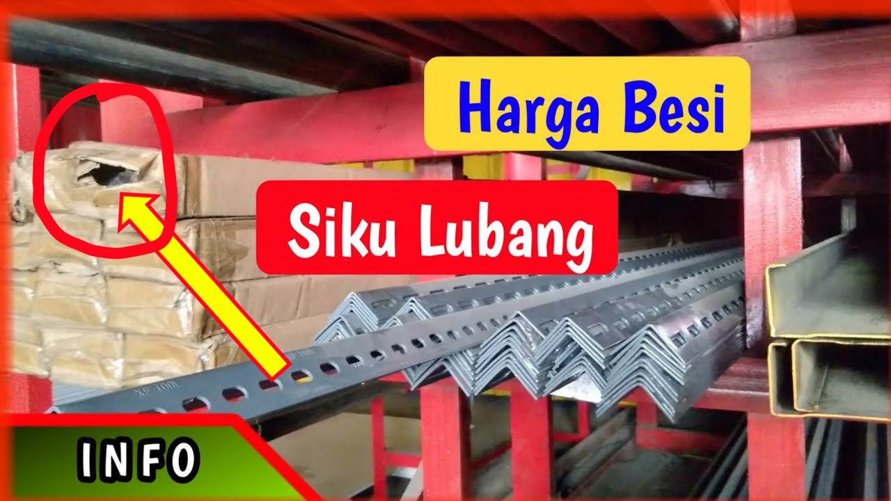  Harga  Besi  Siku  Lubang YouTube