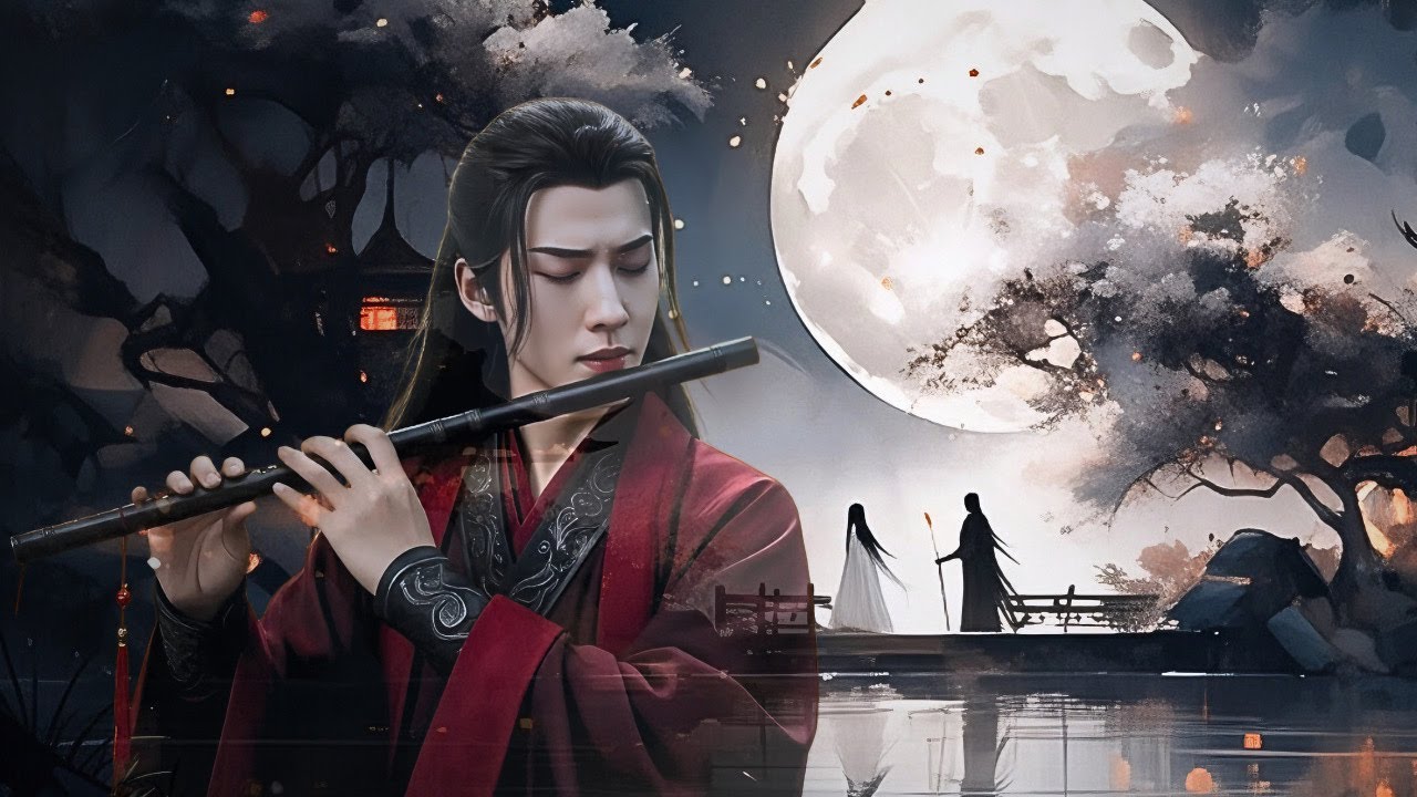  🌙Traditional Chinese Zen Music 🎵Bamboo Flute&Erhu :for relaxation,Sleep& Meditation @ZenFlute-o5f2h