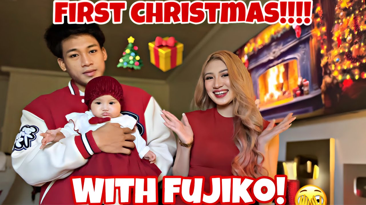 FIRST CHRISTMAS NI FUJIKOO ❤️🎄