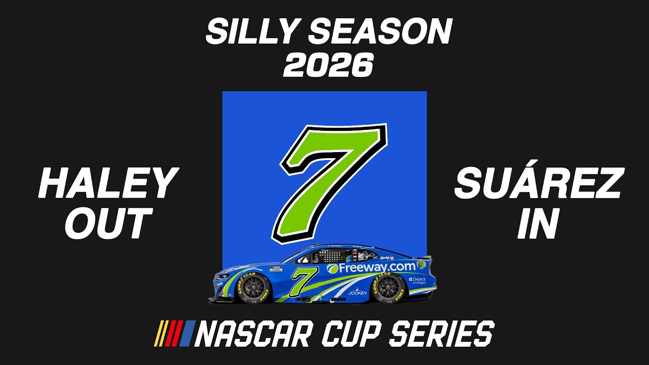NASCAR Silly Season 2026: Даниэль Суарес переходит в Spire Motorsports