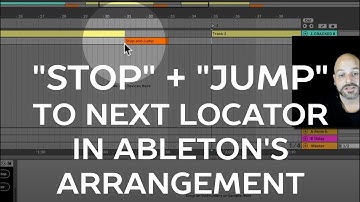 Stop after song and jump to next locator in Ableton