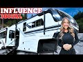 JAW DROPPING Luxury Home on Wheels - Massive Island Kitchen! Influence 3003RL Tour!