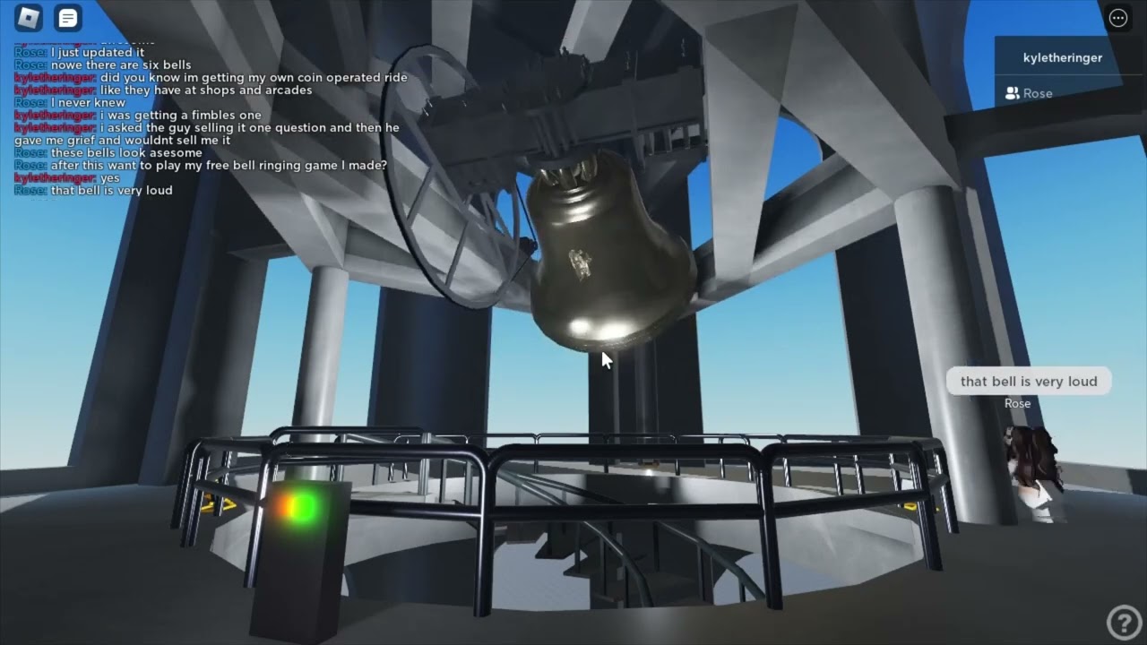 Ringing Maryja Bogurdzica and 3 other bells in ROBLOX
