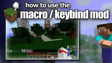 Minecraft Macros - How to use the Macro / Keybind Mod
