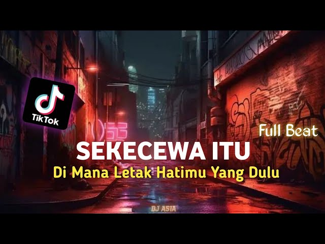 DJ SEKECEWA ITU - KAU BUAT KU SEKECEWA ITU REMIX FULL BEAT TERBARU 2024 class=