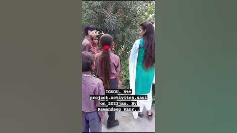 day 1 Ignou ntt  2023jan activites1 sesion on jan byRamandeep kaur #school #kid
