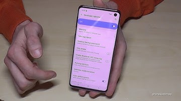 Samsung Galaxy S10: How to enable the Developer Options? for USB Debugging etc. (also for S10 Plus)