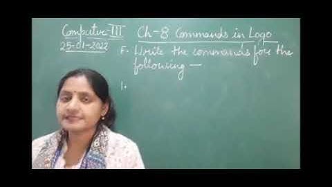 Class III Computer 25 01 2022 by Ms Poonam Singh