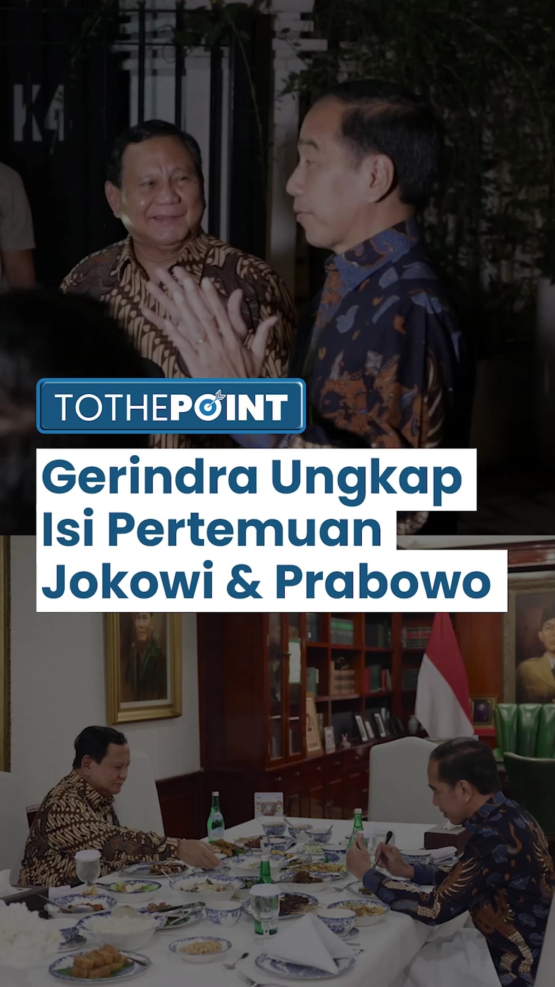 Percakapan Jokowi dan Prabowo saat Makan Malam di Kertanegara Diungkap Gerindra, Apa Isinya?