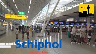 Schiphol Amsterdam Airport public area tour 2018 screenshot 5