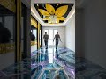 Crystal Cave & Glow Epoxy Floor 💎 #epoxyfloor #satisfying