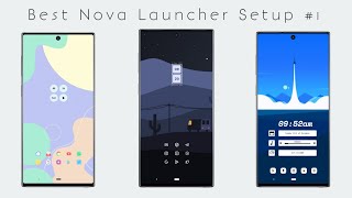 Best Nova Launcher Setup Ep1 | minimalist android setup screenshot 5
