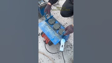 Concrete Brick Making Machine Manual Interlocking Hollow Block Making Machine #manybricks