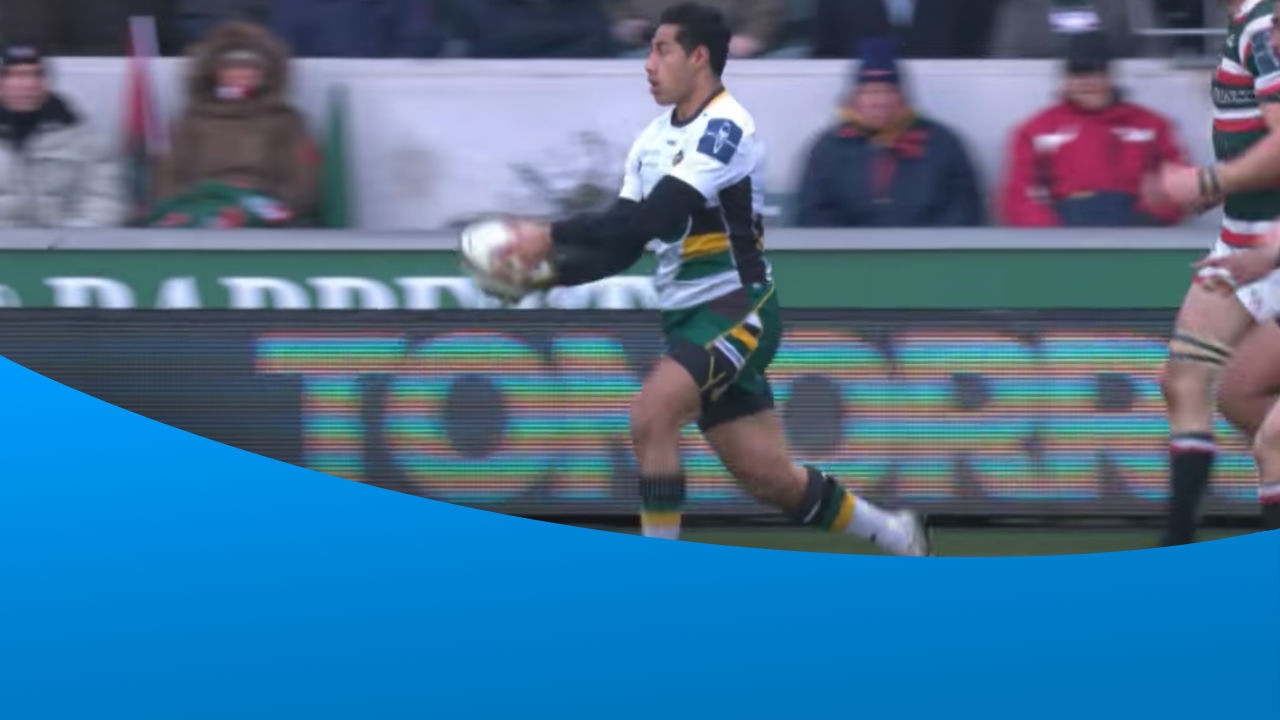 Ken Pisi's impressive performance v Leicester Tigers