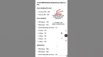 Best sprint sensitivity for Bgmi |best TPP & FPP Sensitivity#bgmi #sensitivitysettings #sensitivity